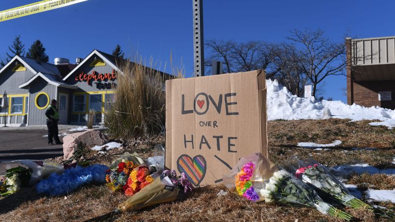 Colorado Springs shooting: Gunman kills 5 at LGBTQ nightclub in Colorado Springs before patrons confront and stop him, police say