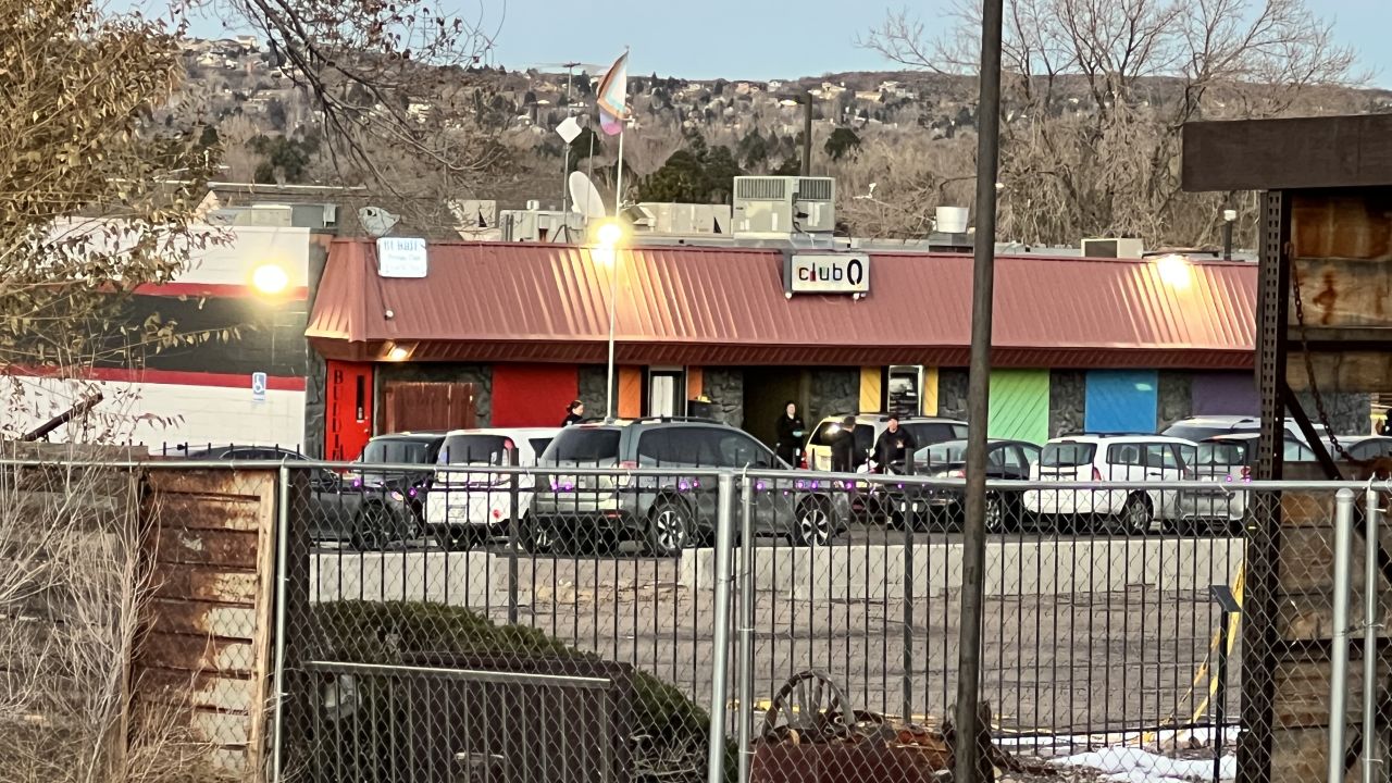 A gunman killed at least five people at a LGBTQ nightclub in Colorado Springs before patrons confronted and stopped him, police say.