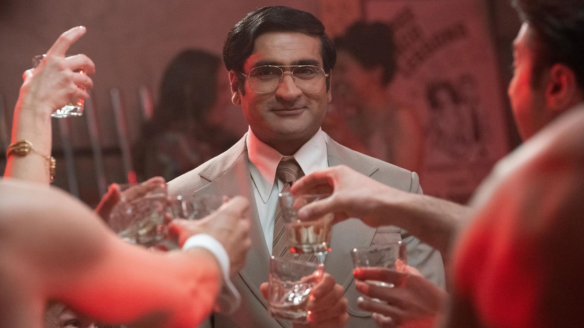 Kumail Nanjiani as Somen "Steve" Banerjee in "Welcome to Chippendales."