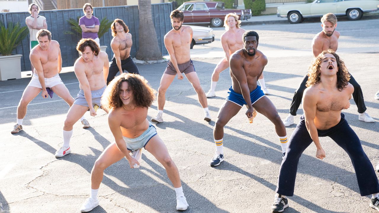 A scene from Hulu's "Welcome to Chippendales." 