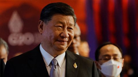 Chinese leader Xi Jinping attends the G20 summit in Bali, Indonesia on Wednesday.