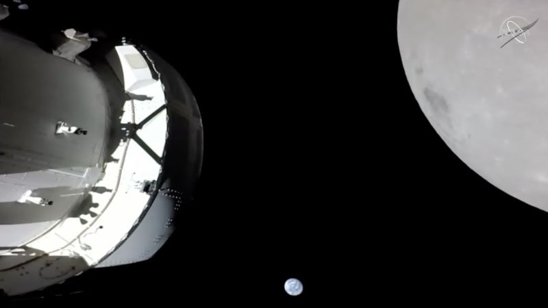 Mission Artemis 1: le vaisseau spatial Orion de la NASA fait son approche la plus proche de la lune