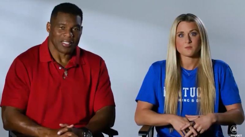 Watch: Herschel Walker releases ad targeting transgender athletes | CNN Politics