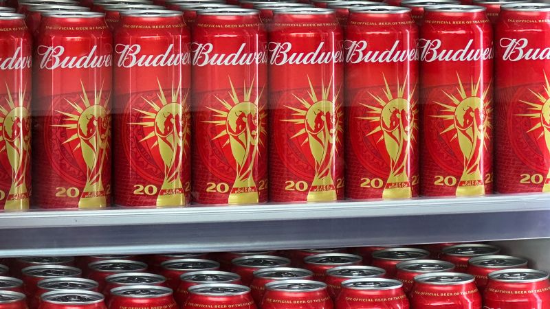 We now know what Budweiser will do with the beer it can’t sell at the World Cup
