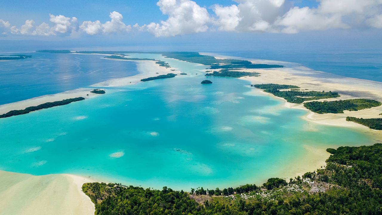 The Widi Reserve is located in east Indonesia's Coral Triangle.