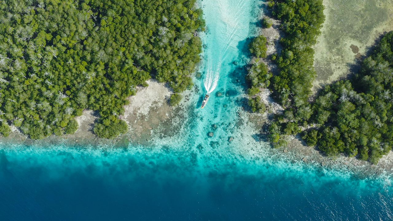 Widi Reserve offers dramatic indonesia landscapes.