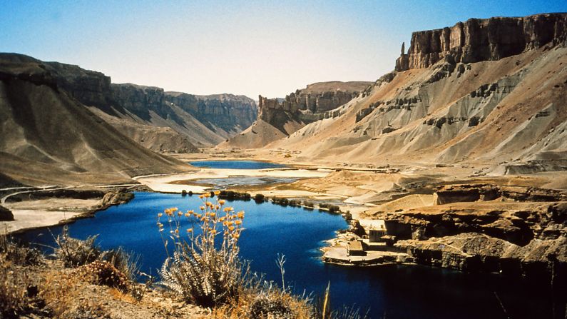 <strong>Awe-inspiring journey</strong>: The Formans also visited Afghanistan, taking in many of the country's sights, including Band-e Amir National Park.