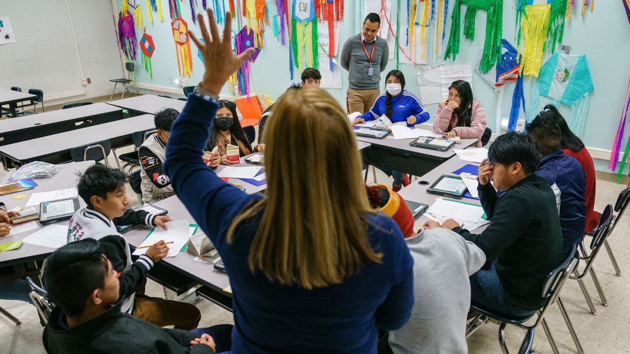 Donna Neary, a teacher at The Howard High School in Chattanooga, Tennessee, works every day with students in the school's English as a New Language (ENL) program.