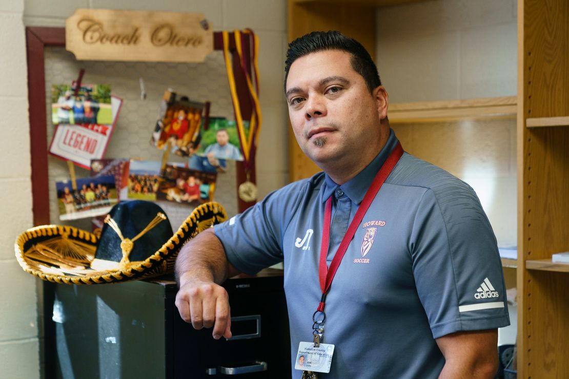 Jose Otero is among several teachers helping the rising number of Latino students arriving in Hamilton County learn English.