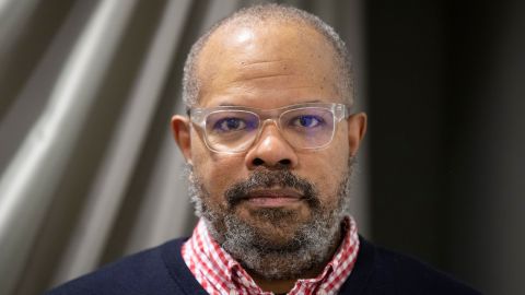Author and poet John Keene, photographed at the Book Fair in Gothenburg, Sweden, on September 24, 2022.