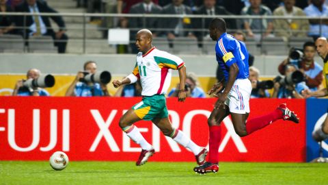 El Hadji Diouf fue futbolista africano del año en 2001 y 2002.