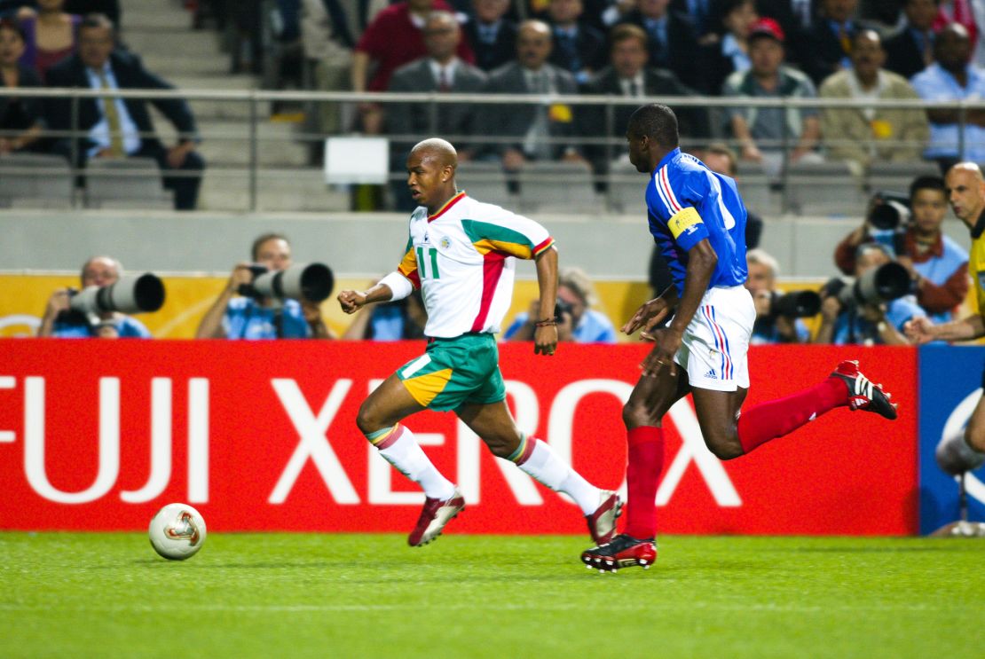 El Hadji Diouf was African player of the year in 2001 and 2002.