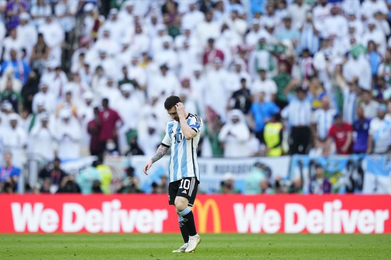 Saudi Arabias victory over Argentina is the greatest upset in World Cup history, says data company picture
