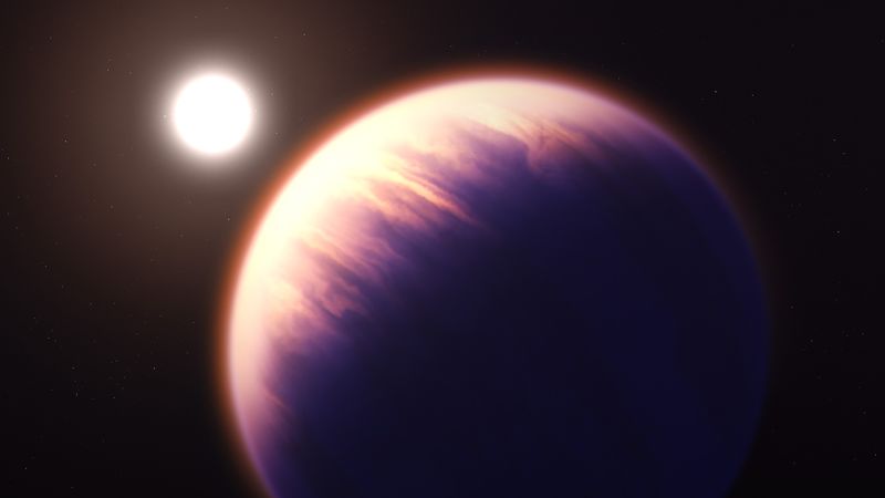 Телескоп Webb робить ще одне відкриття на далекій екзопланеті