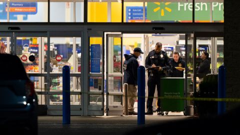 Police say the gunman had a handgun when he killed six people at a Walmart in Virginia.