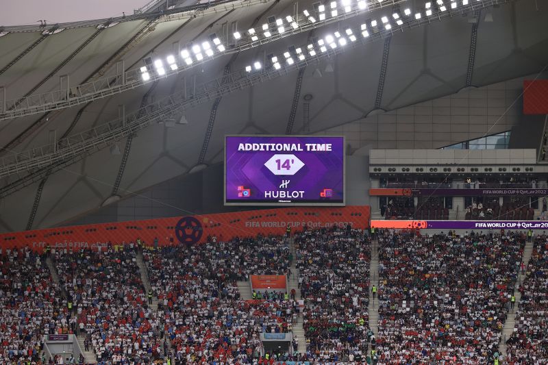 Why there is so much stoppage time at the 2022 World Cup CNN