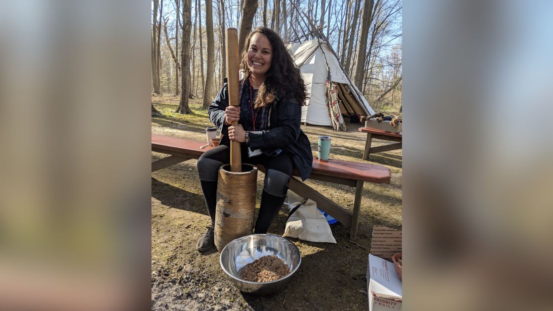 After her grandmother died, Barton started expanding her knowledge of traditional Cherokee foods.