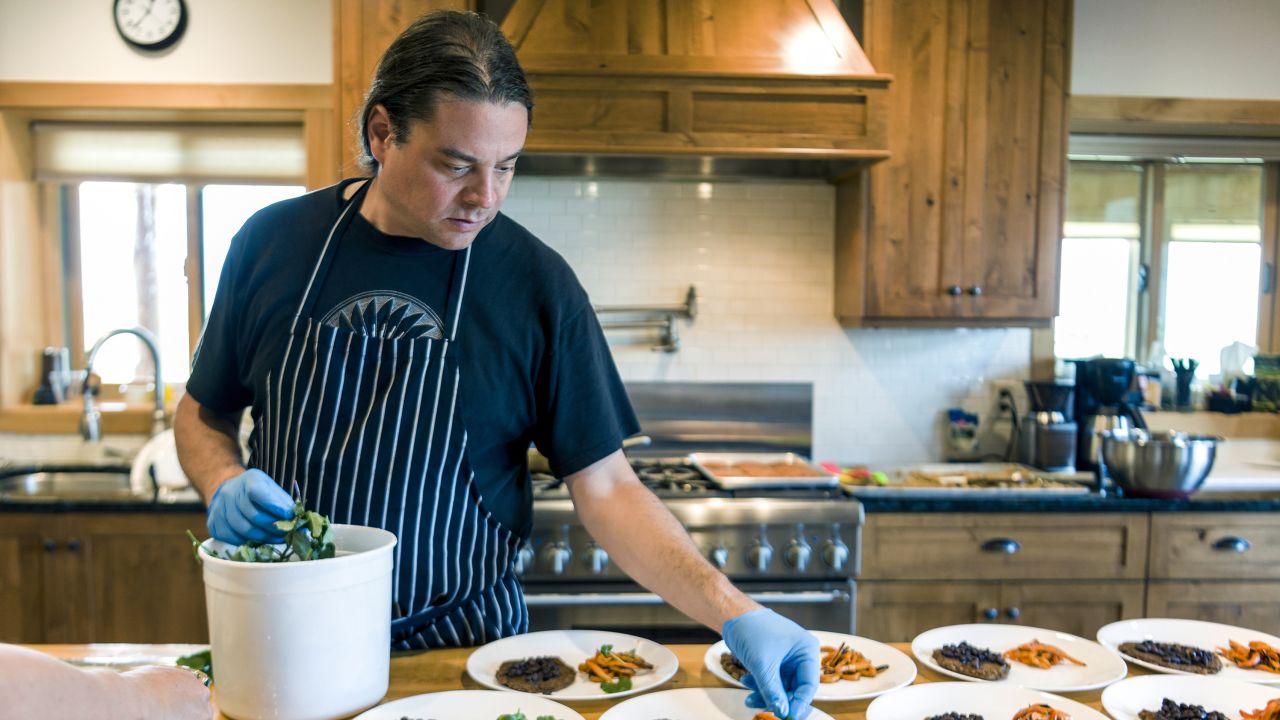 Sean Sherman, an Oglala Lakota chef, is part of a movement of culinarians dedicated to revitalizing Native cuisines.