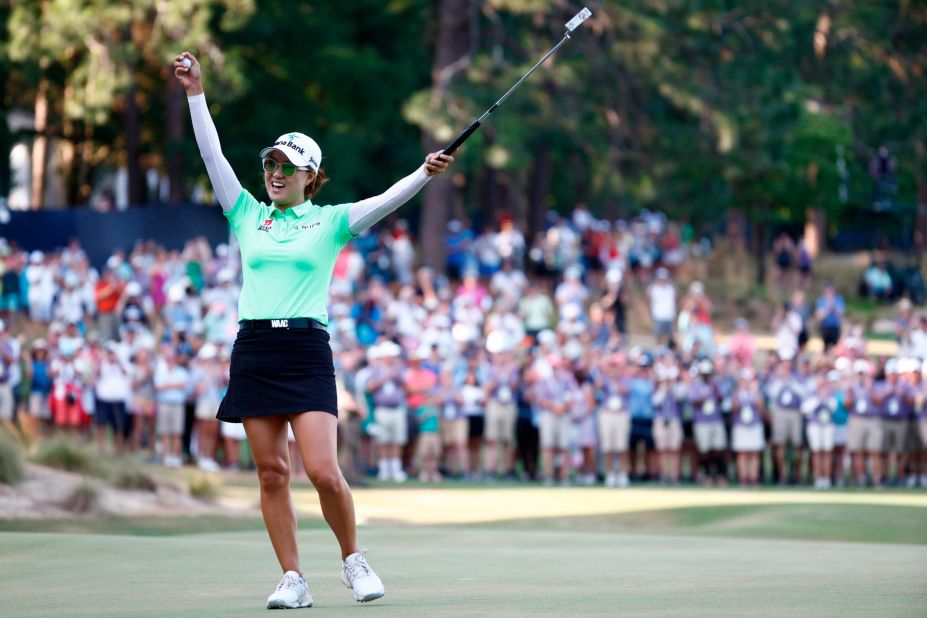 Minjee Lee captured a<a href="https://edition.cnn.com/2022/06/08/golf/minjee-lee-us-womens-open-payout-spc-spt-intl/index.html" target="_blank"> historic victory </a>at the US Women's Open in June. The Australian broke the 72-hole championship scoring record en route to clinching a $1.8 million prize pot, the largest women's golf payout in history at the time.
