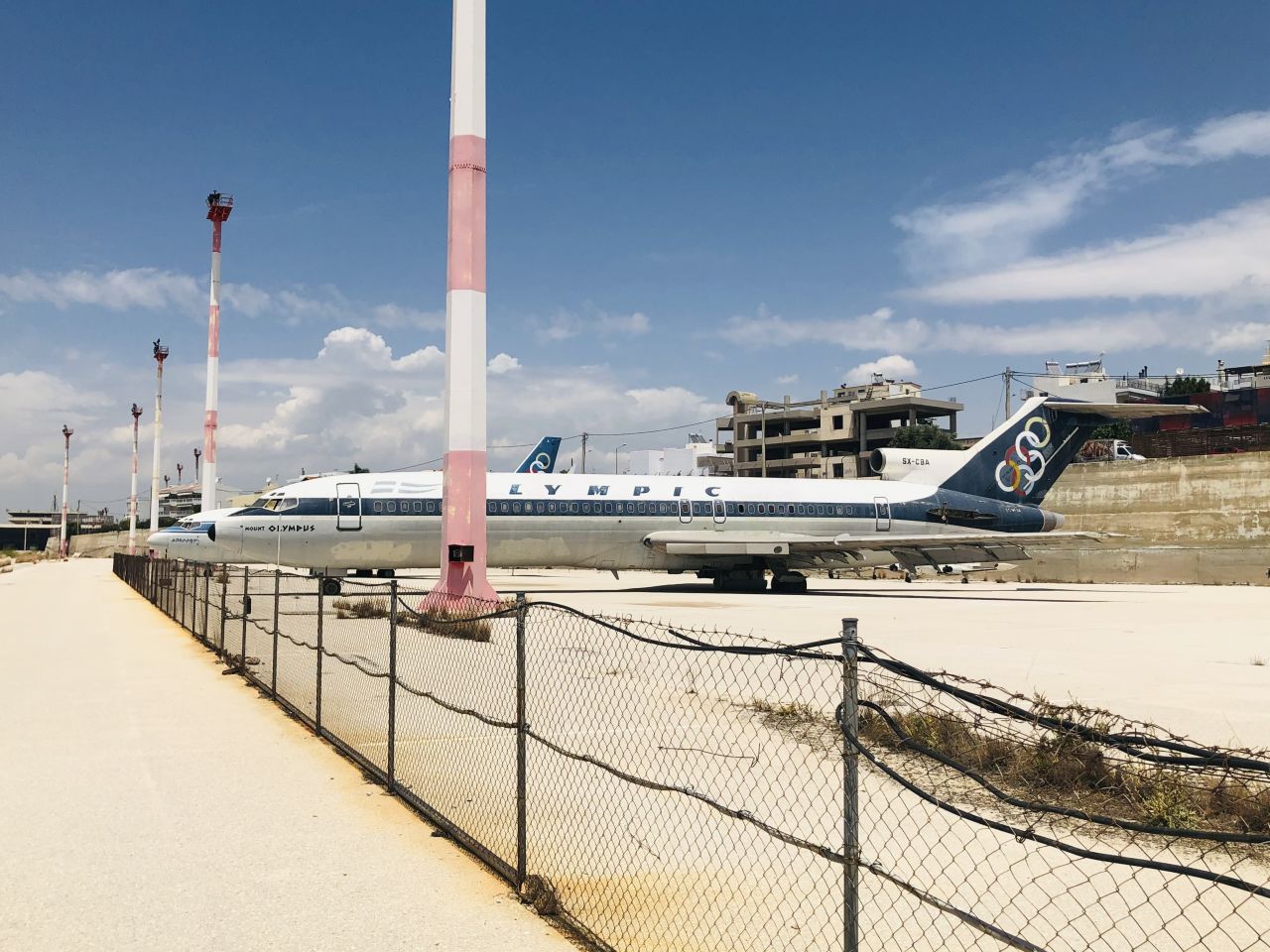 Ellinikon International Airport was originally built in 1938, but it closed in 2001, and the site has been mainly empty since.