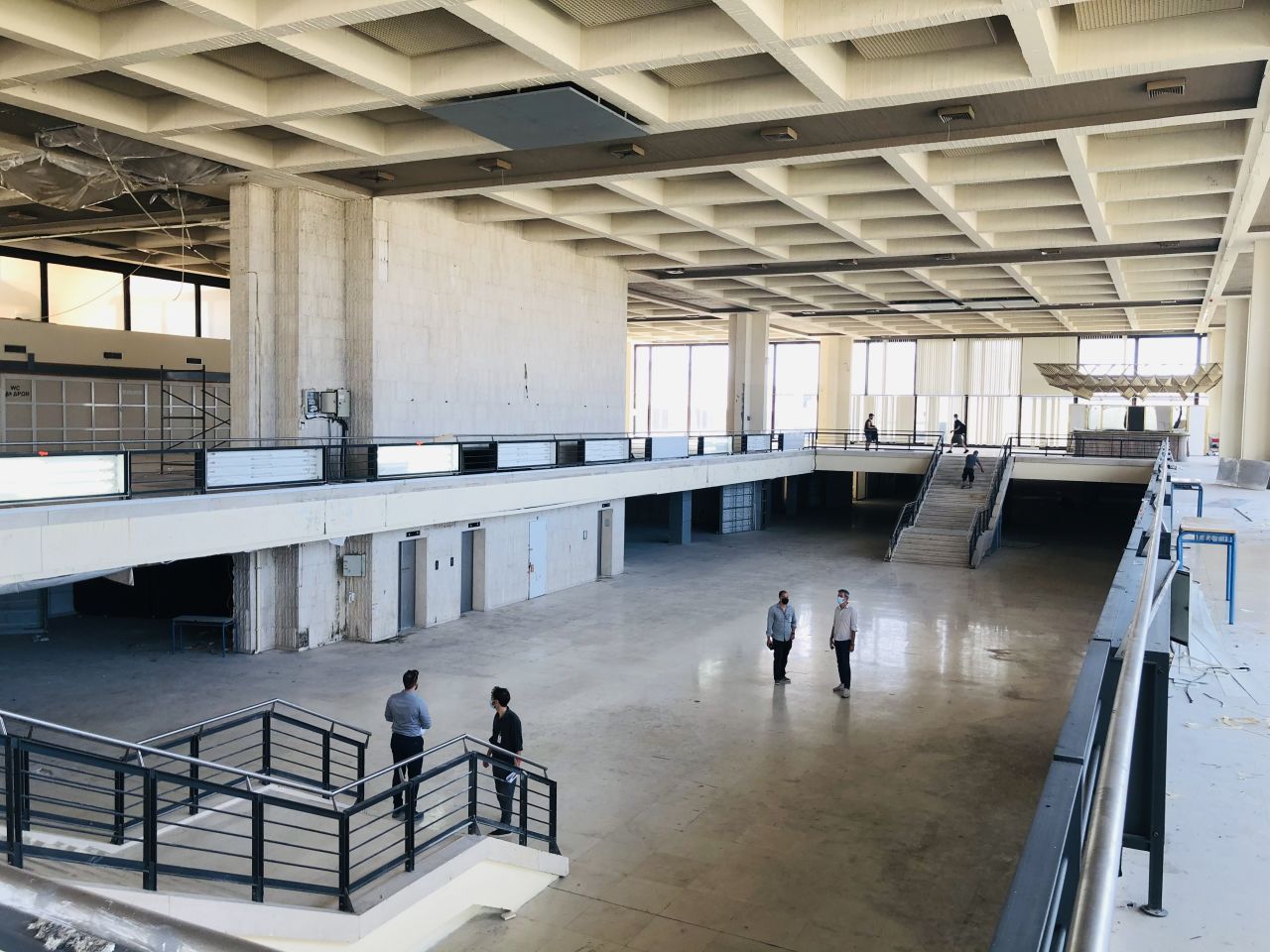 The old terminal building, designed by Eero Saarinen, will be preserved in the new development.