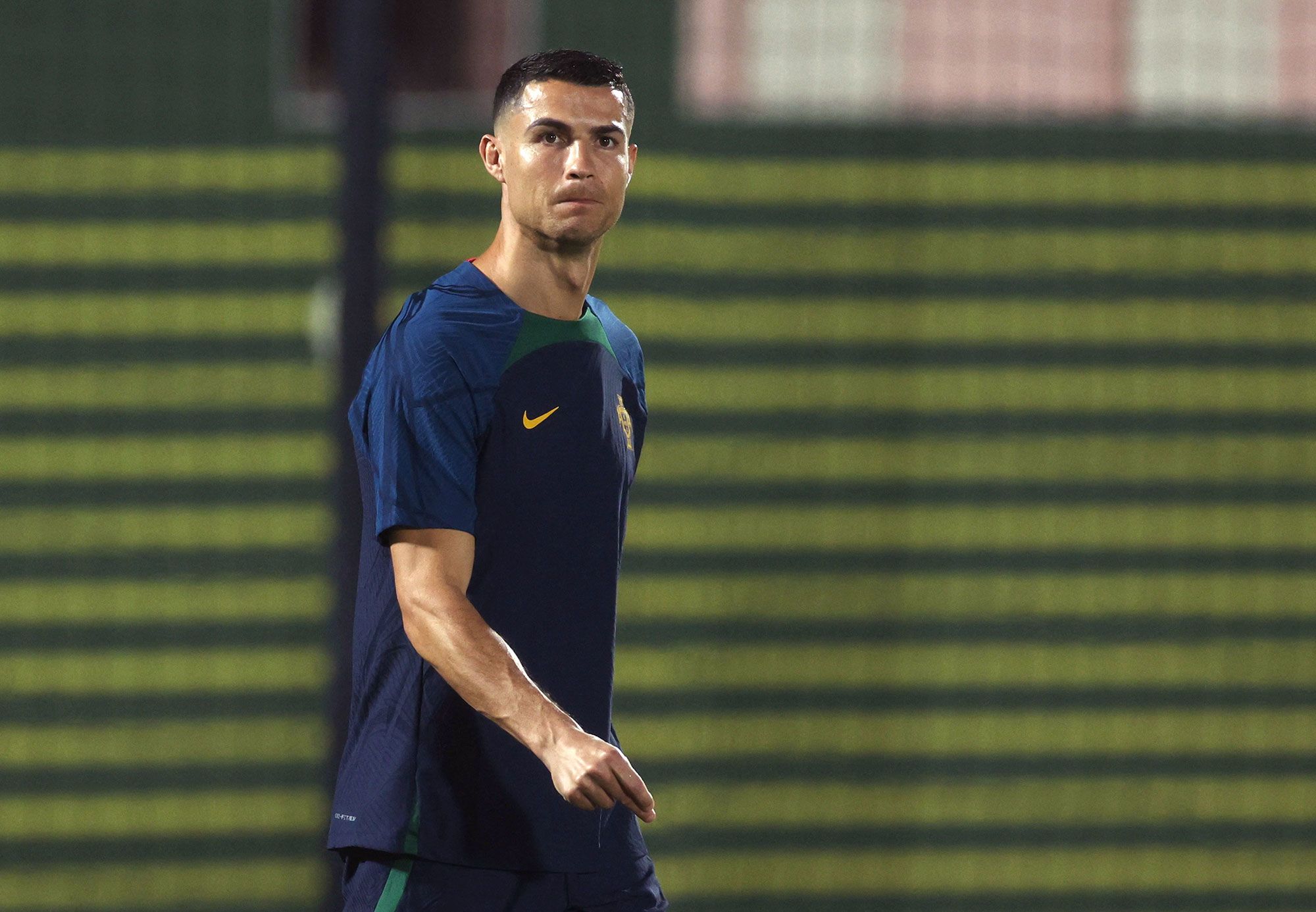 Cristiano Ronaldo Sports Portugal's New Home Jersey For 2022 FIFA World Cup  in Qatar (See Pic)