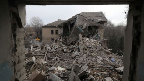 A newborn baby died in a Russian strike on a two-storey maternity building in the town of Vilnyansk in the southern Zaporizhzhia region on Wednesday.