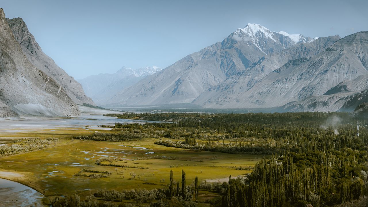 <strong>Skardu, Pakistan: </strong>The Gilit Baltistan region is where some of the world's tallest peaks, including K2, dominate the sky.