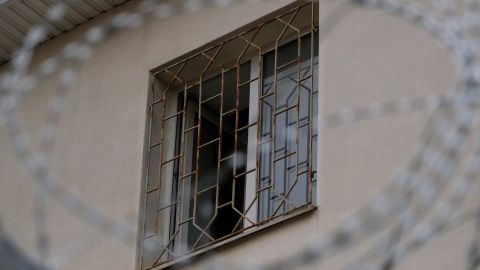 Ihor says while he was held at this Russian detention center, he spent much of his time looking out the window, day dreaming about escaping the horrors within.