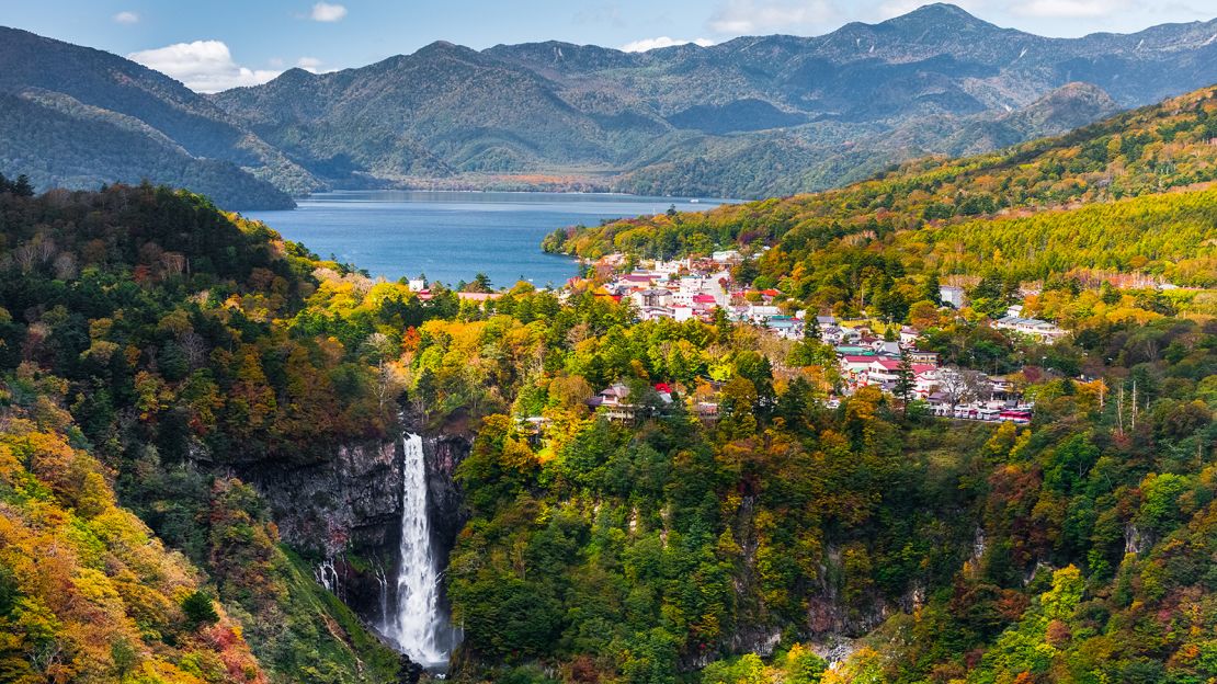 Nikko is famous for the waterfalls in its national park.