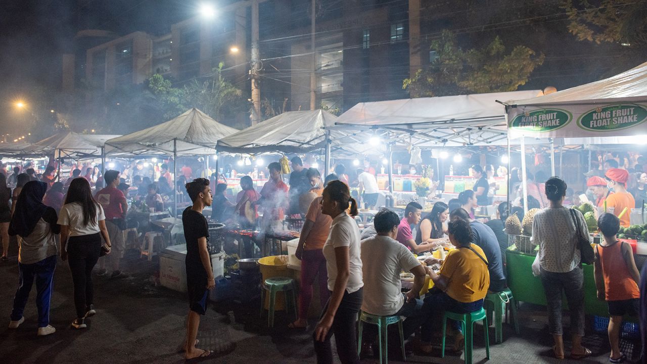 Urban Davao City is beloved for its night market.