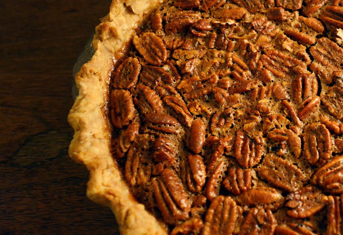 Pecan pie by James Schwartz for the Portland Press Herald signature Thanksgiving dish Thursday, November 12, 2015. 