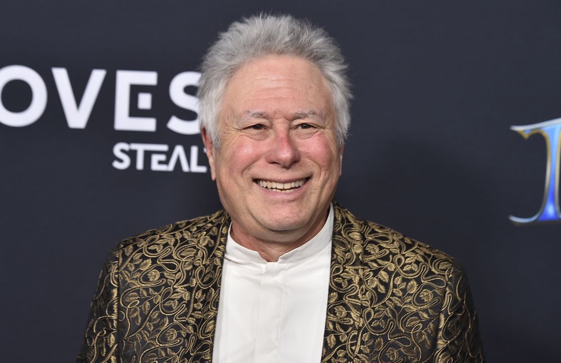 Alan Menken, seen here this month, spoke to CNN about his memories of working on the animated 'Aladdin.'