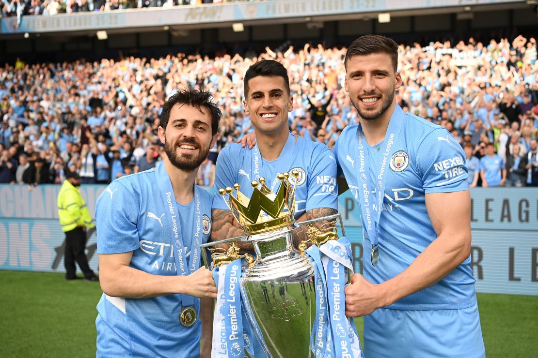 Dias has won two Premier League trophies with Manchester City.
