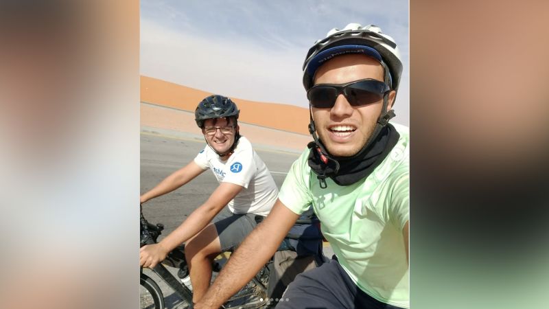 Cycling from Paris to Doha to watch France at Qatar 2022 | CNN