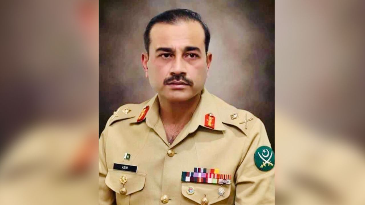Lt. Gen. Syed Asim Munir in a photo released by the Inter-Services Public Relations Department on October 10, 2018.