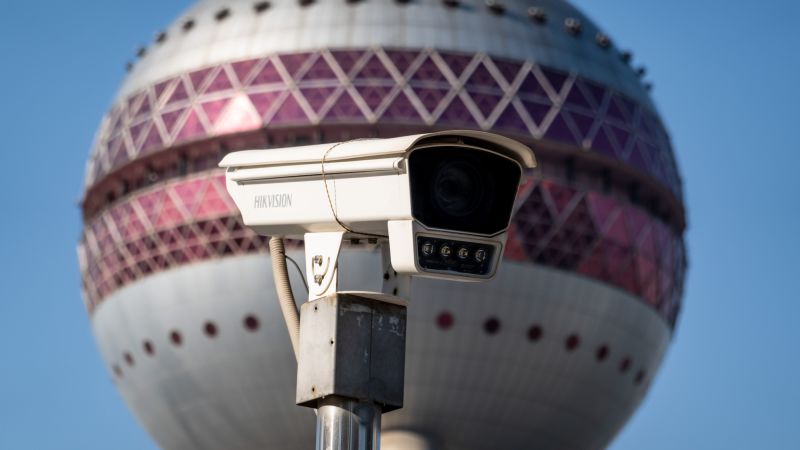 UK bans Chinese surveillance cameras from ‘sensitive’ sites | CNN Business