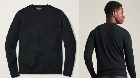 5. Washable Merino Crewneck Sweater
