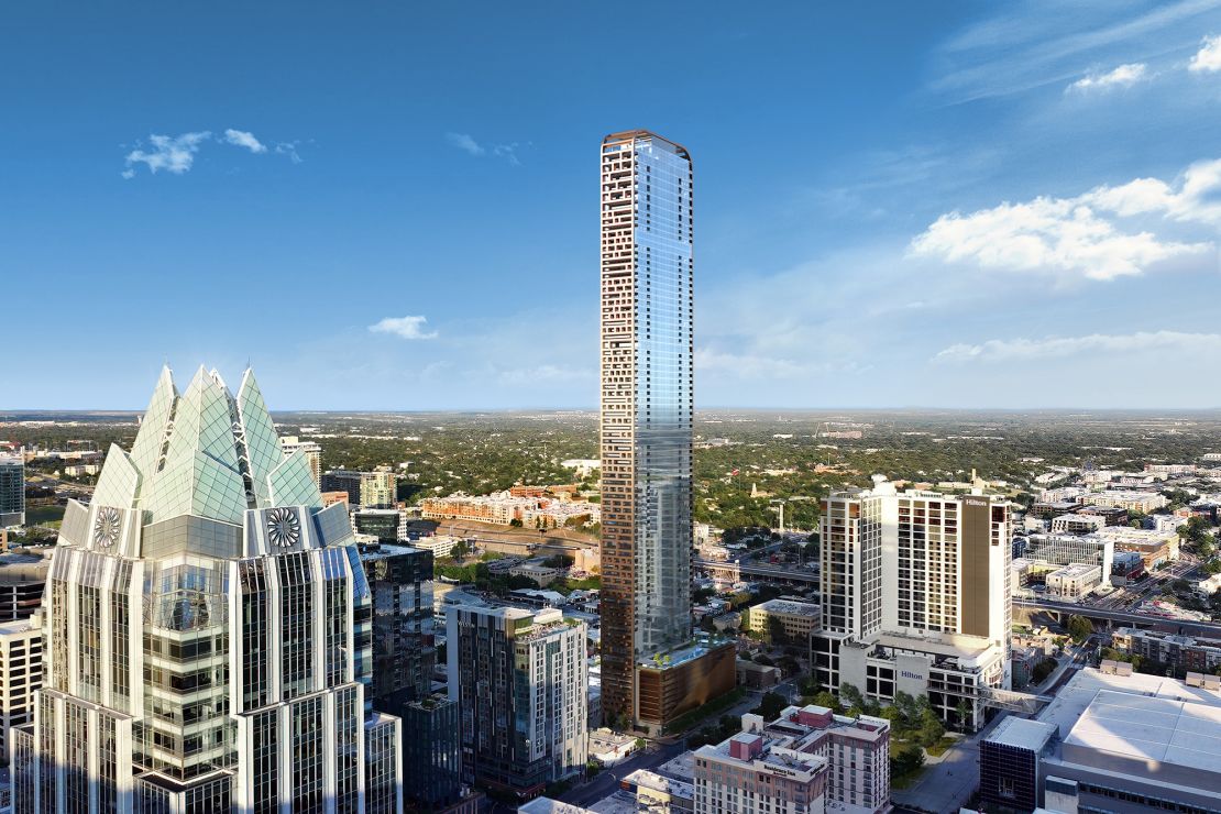 The 80-story, 1,035-foot project is still going through the permitting process. Developers say they expect to break ground in summer 2023.
