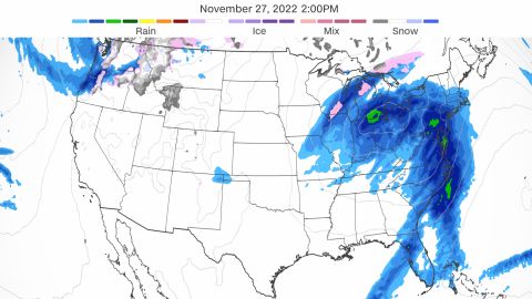 Submit-Thanksgiving journey could also be difficult this weekend as Jap US, South, Pacific Northwest face rain and inclement climate