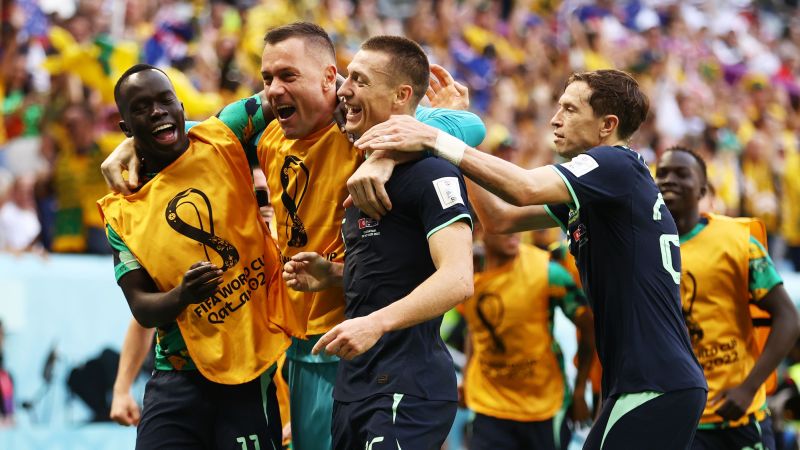 Australia defeats Tunisia 1-0 to win its first World Cup match since 2010 | CNN