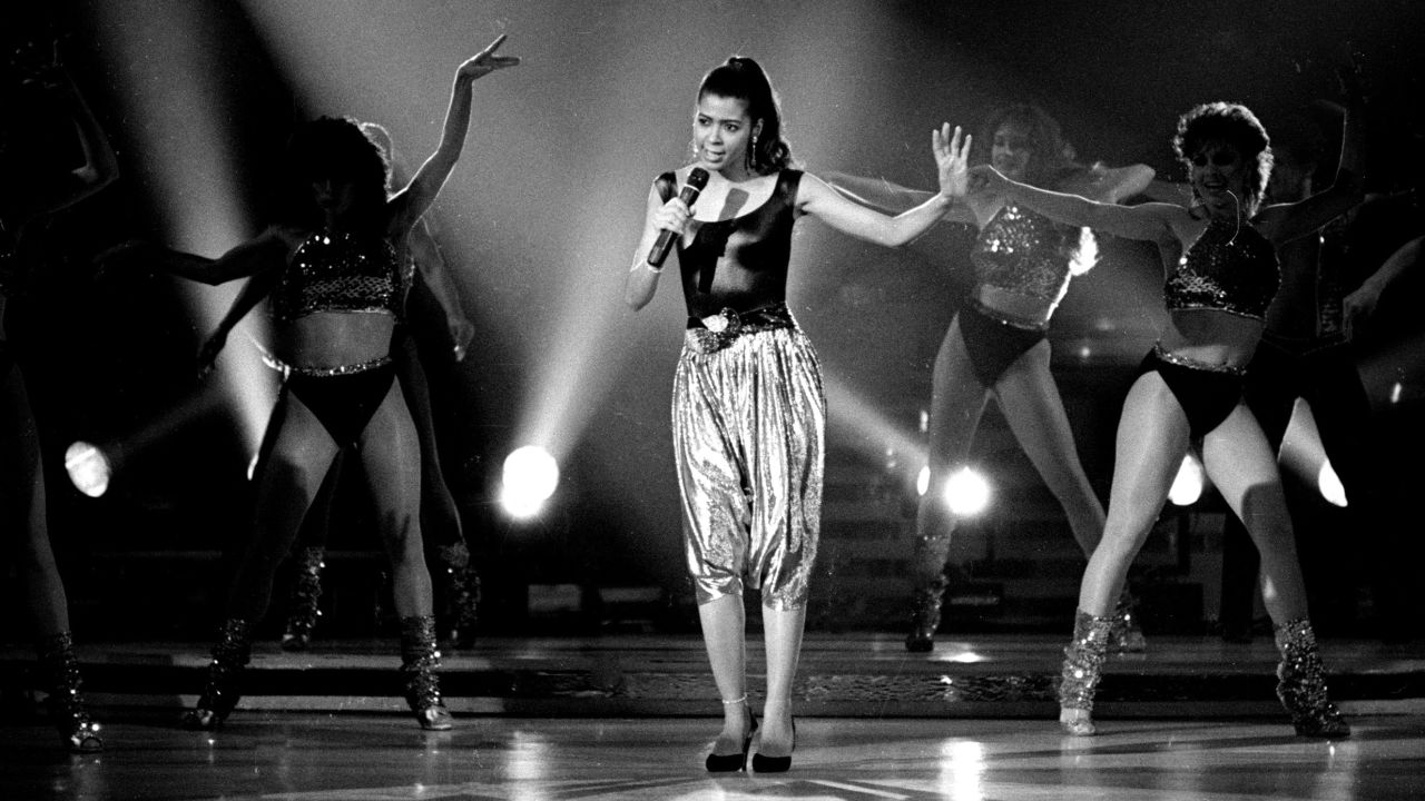 Irene Cara performs on Solid Gold in 1984.