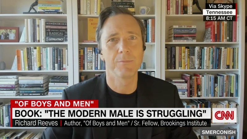 Book: ‘The modern male is struggling’