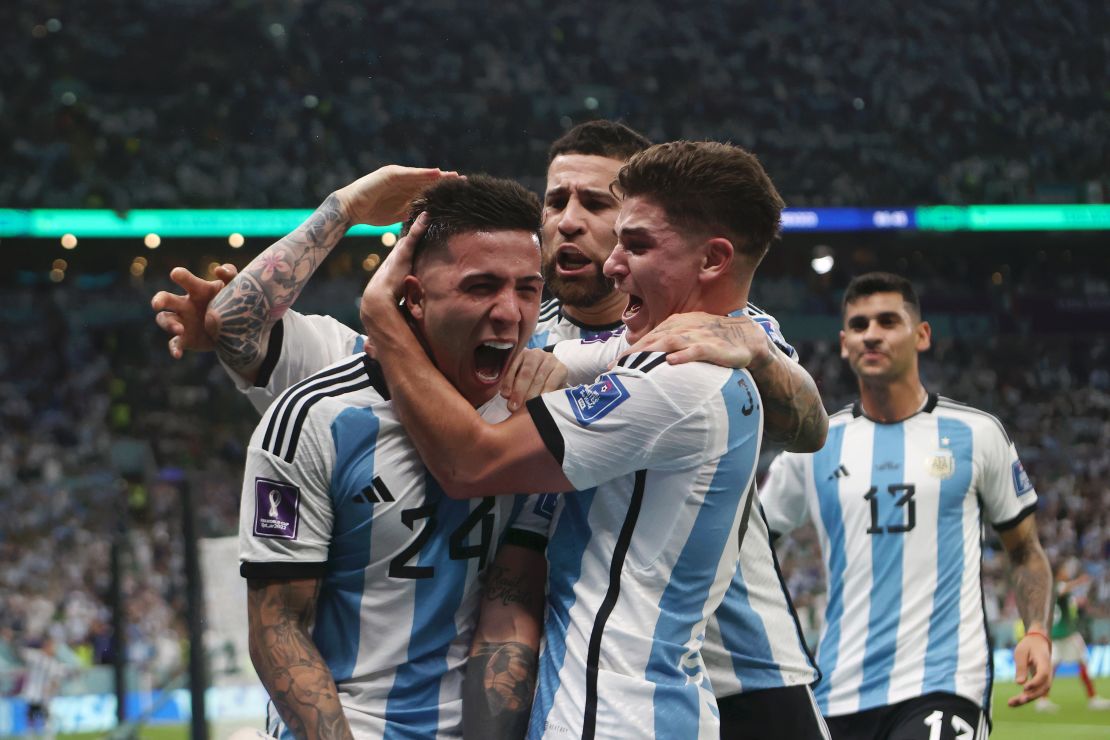 Enzo Fernandez secured Argentina's win in the closing stages.