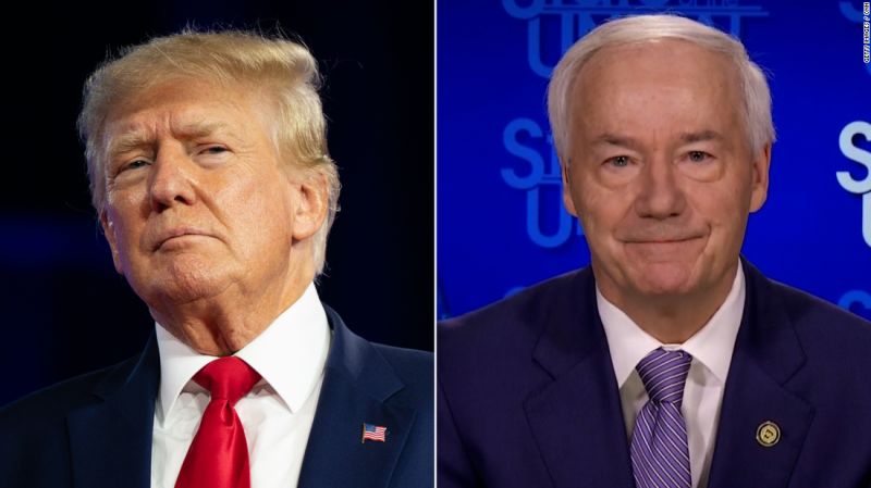 Arkansas GOP governor says Trump’s meeting with Holocaust denier is ‘very troubling’ and ’empowering’ for extremism