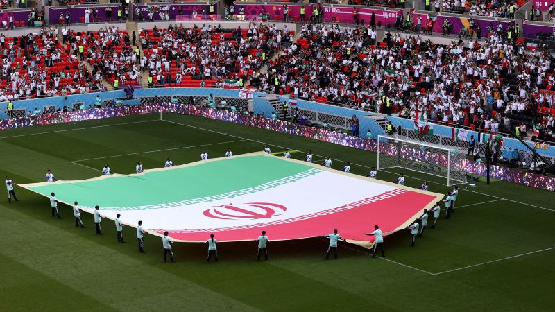 Iran calls for US to be kicked out of 2022 World Cup after it changes Iran flag on social media to show support for protesters | CNN