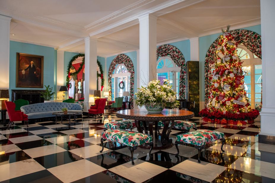 <strong>The Greenbrier:</strong> This historic resort in White Sulphur Springs, West Virginia, is decked out for the holidays and offers events for the whole family.