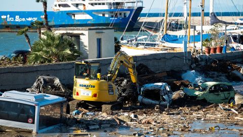 At least eight people have died after a landslide on the Italian holiday island, according to authorities.