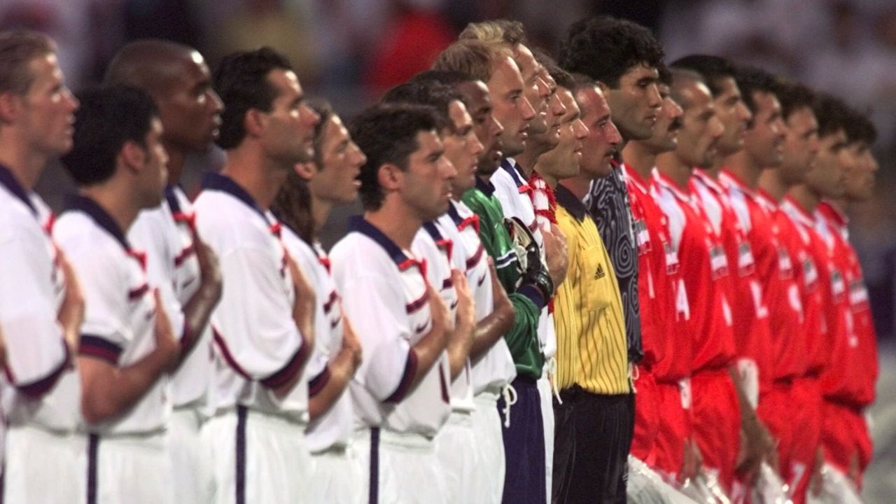 The last time Iranian and American teams faced off at a World Cup was in France, in 1998. 