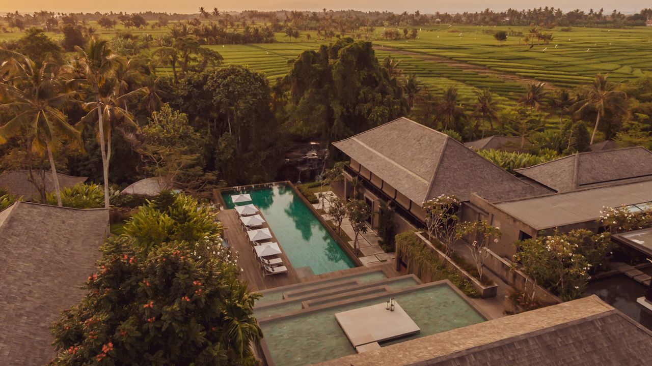 Nirjhara is a secluded new resort near Bali's famous Tanah Lot temple.